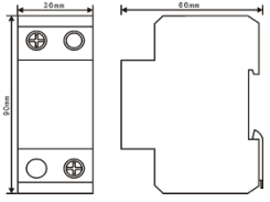 防雷器退耦器 CSHBFL-MTO***（16A、32A、63A、100A、35mm導(dǎo)軌式）