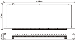 機(jī)架式控制線信號(hào)防雷器 CSHBFL-SC/**（12V、24V
