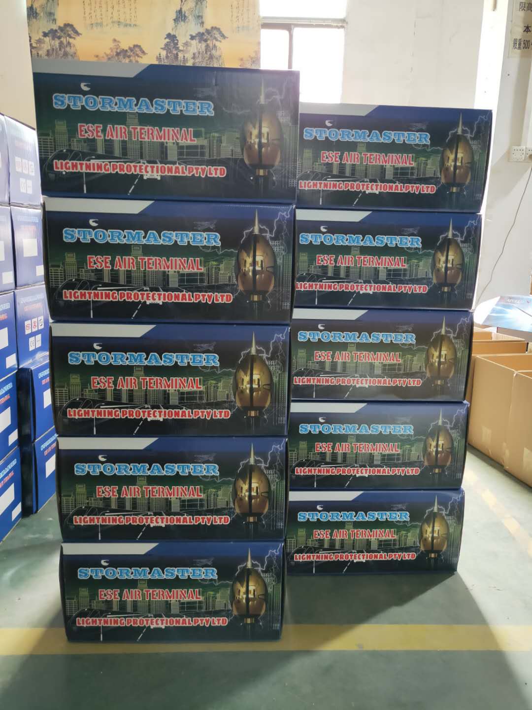 ESE-60Tus衛(wèi)士提前放電避雷針 提前放電時間60微秒