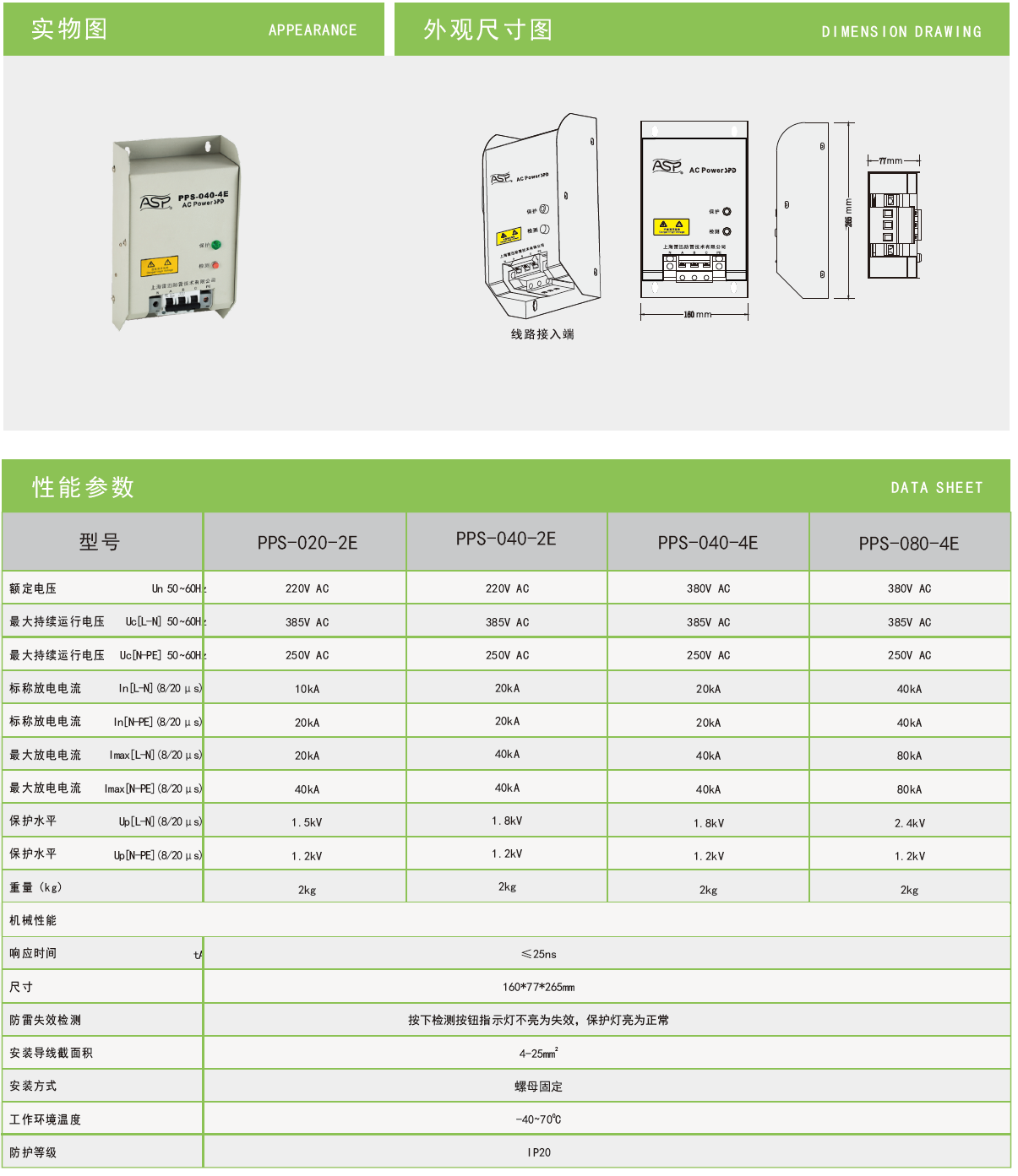 PPS-040-4E雷迅電源防雷箱：智能化防護，為關(guān)鍵設(shè)