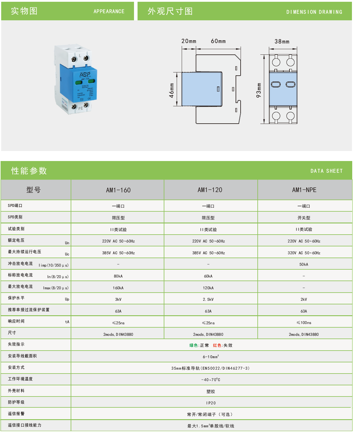 AM1-120-3P+N-S 雷迅電涌保護(hù)器：高效防護(hù)，智能守護(hù)電氣安全