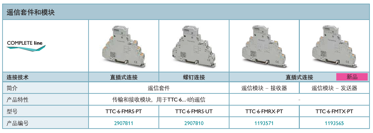 TTC-6-FMRS-PT菲尼克斯遙信模塊：智能監(jiān)控與高效