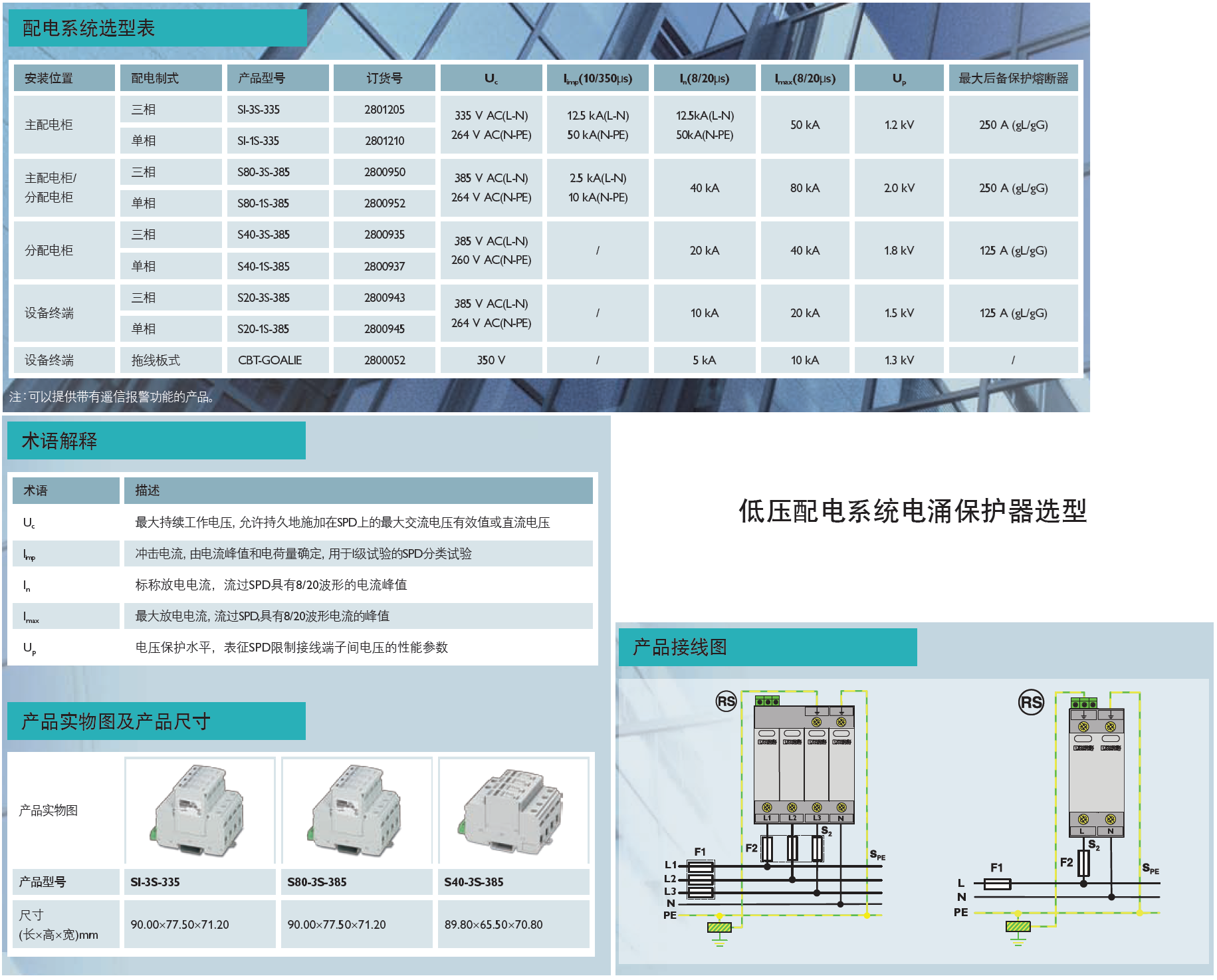 S80-3S-385 菲尼克斯電源防雷器：高可靠電涌保護(hù)