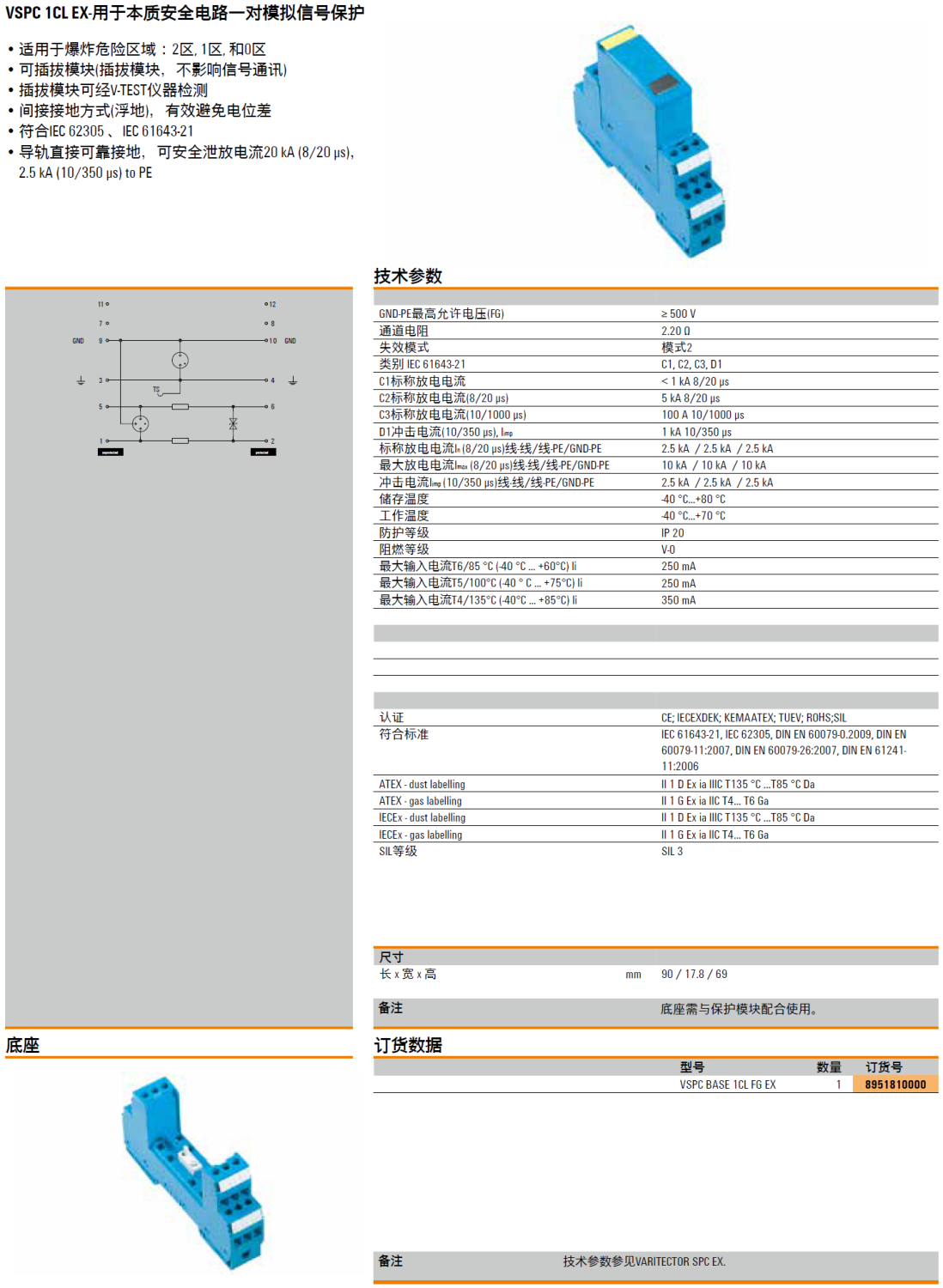 VSPC BASE 1CL FG EX(8951810000)